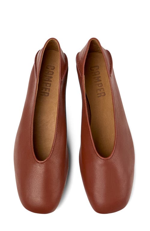 Shop Camper Casi Myra Flat In Medium Brown