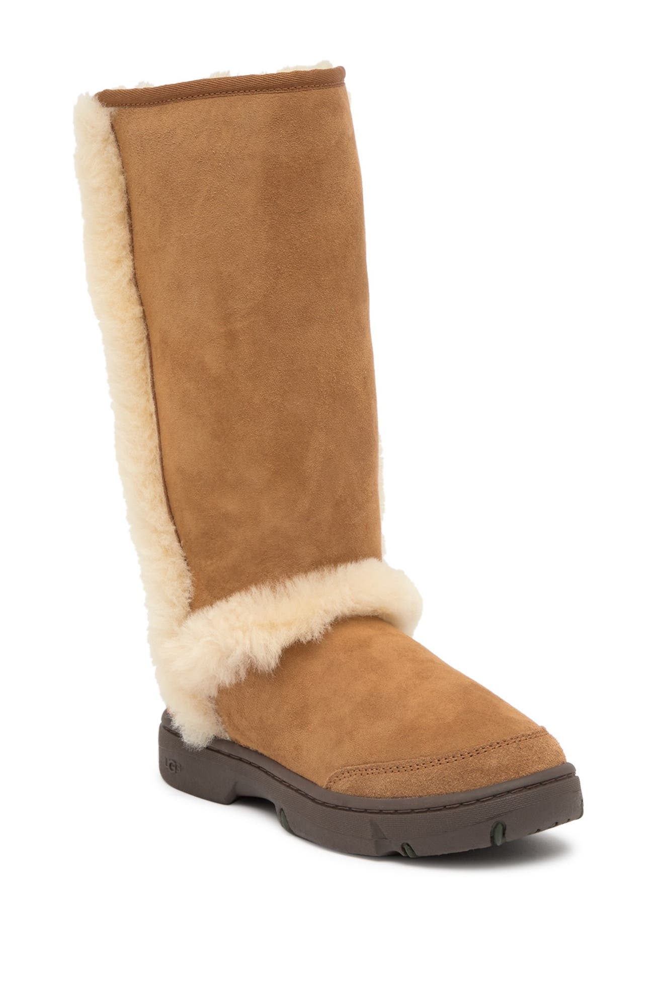 UGG | Sunburst Genuine Shearling Tall Boot | Nordstrom Rack