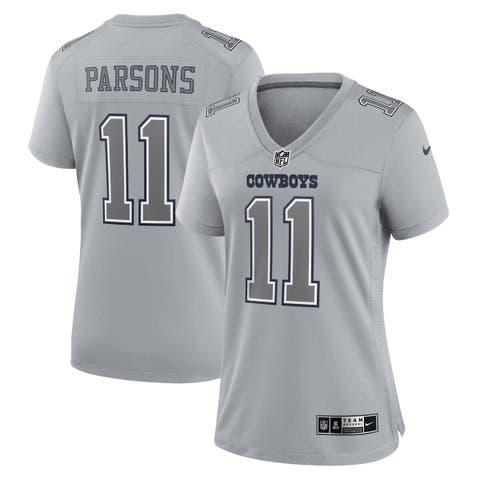 Youth Nike Micah Parsons Gray Dallas Cowboys Inverted Game Jersey