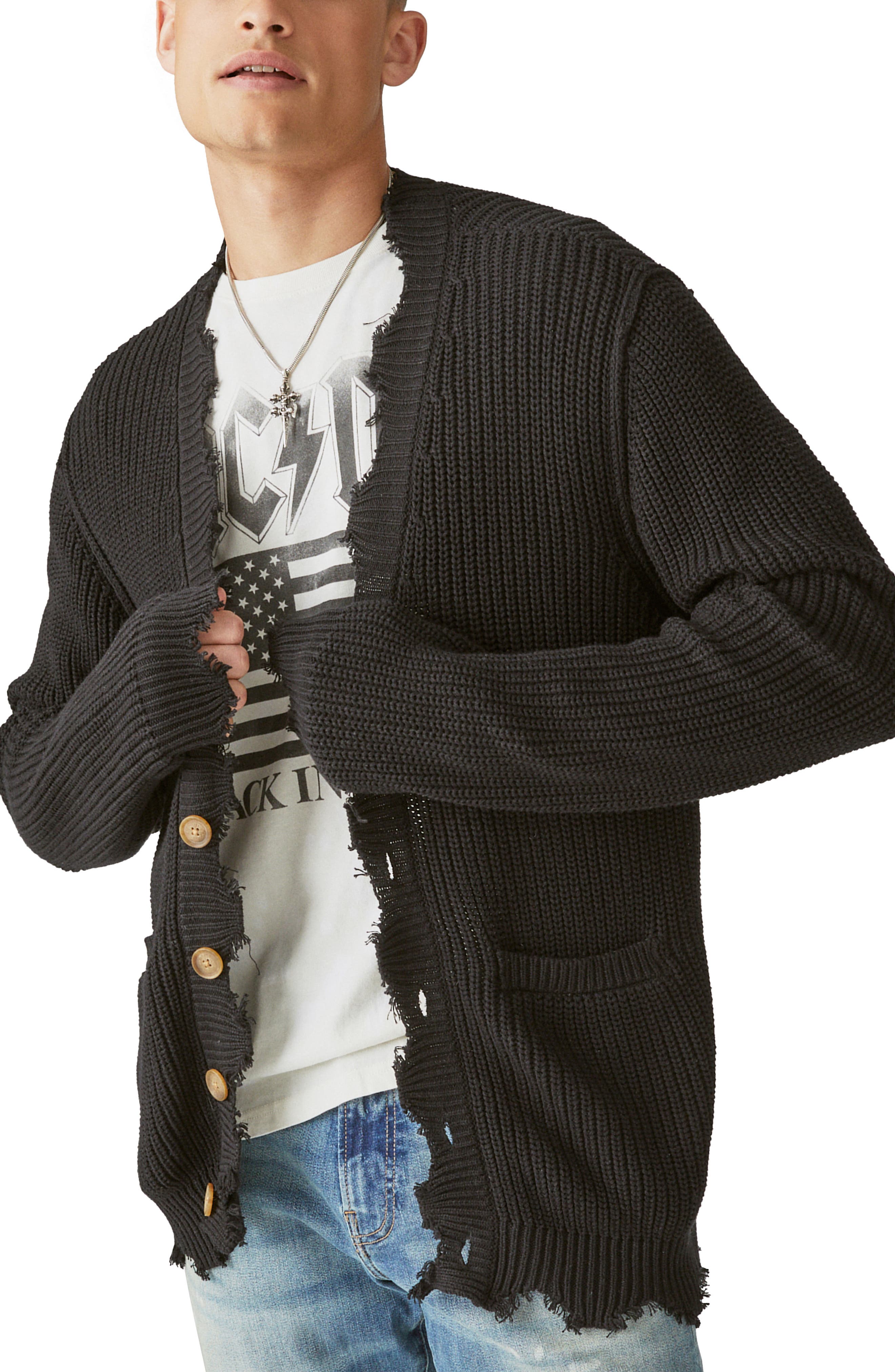 Men's Black Cardigans | Nordstrom