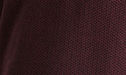 Vince Wool And Cashmere Crew-neck Sweater With Ribbed Edges In Malbec/black