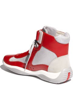 Prada 'America's Cup' High Top Sneaker (Men) | Nordstrom