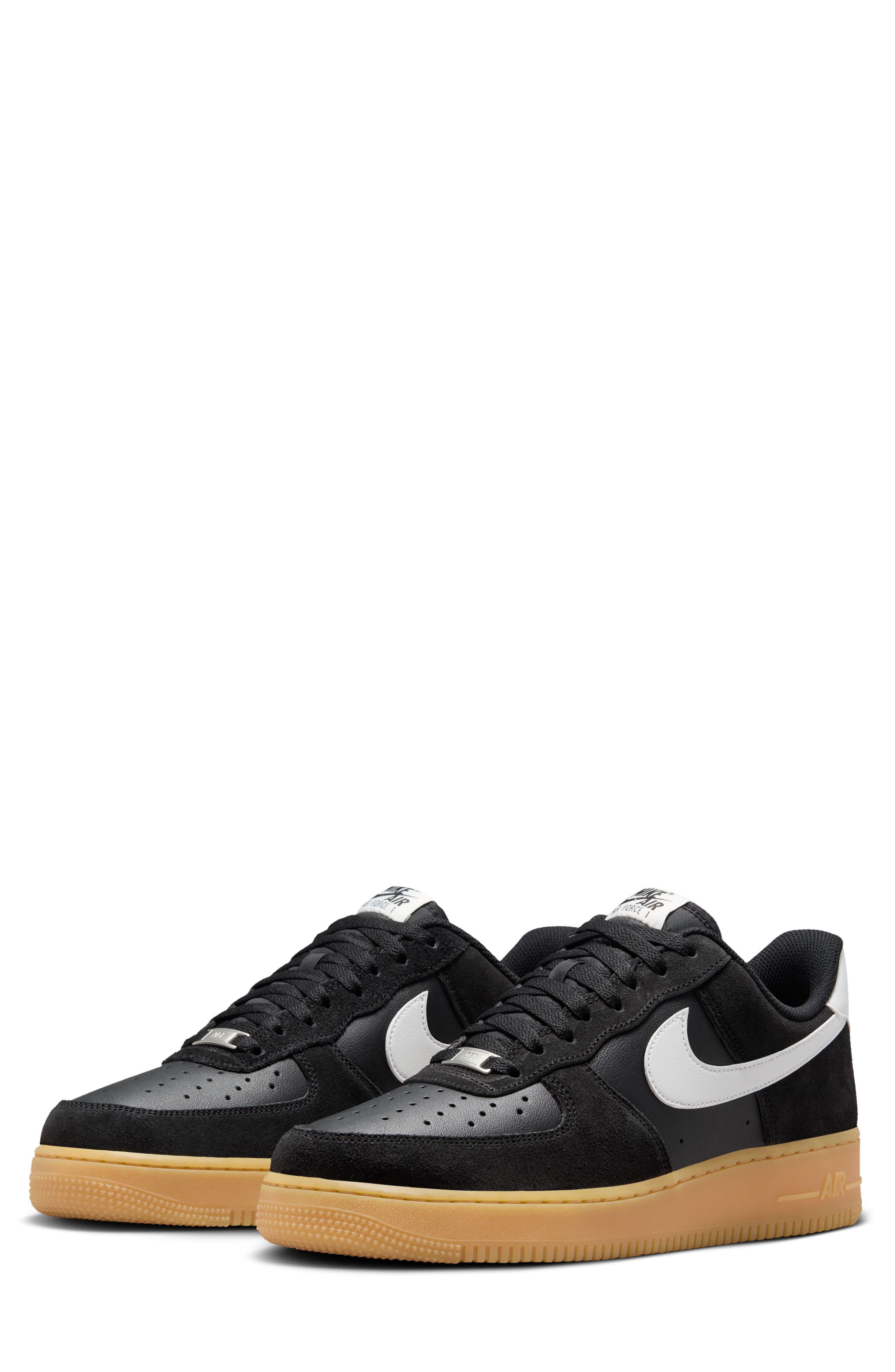 black nike air force 1 nordstrom