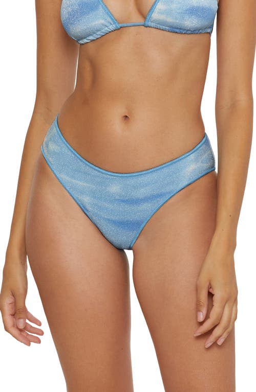 Washed Away Hipster Bikini Bottoms in Ice Blue
