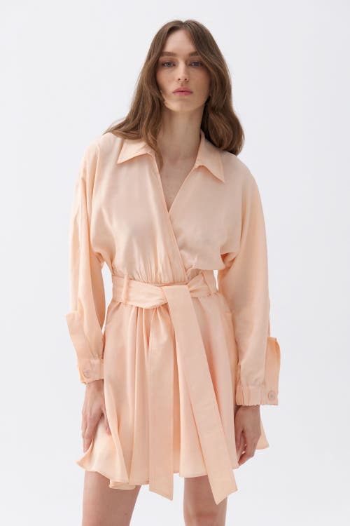 NOCTURNE NOCTURNE BELTED SHIRT DRESS 