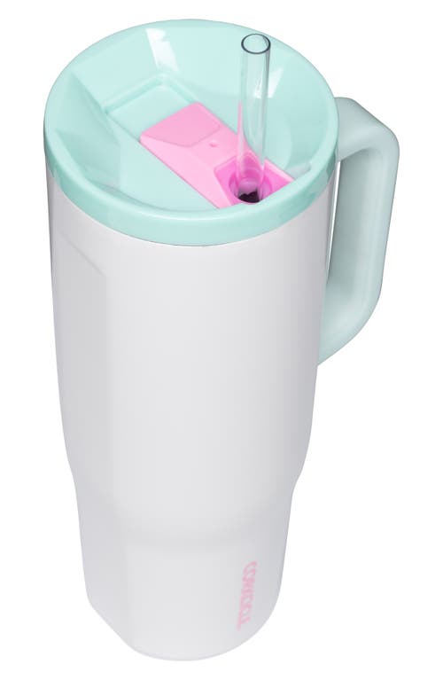 Corkcicle Cruiser 40-ounce Insulated Tumbler With Handle In Boardwalk Boogie