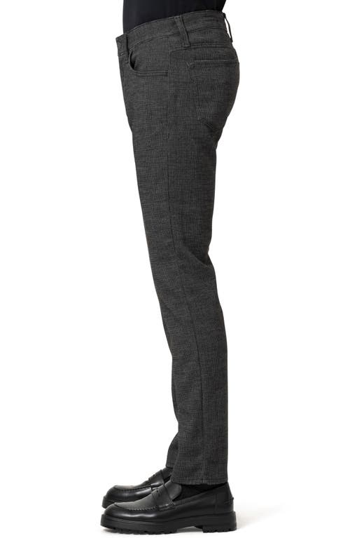 34 Heritage Courage Stretch Straight Leg Pants In Charcoal Fancy