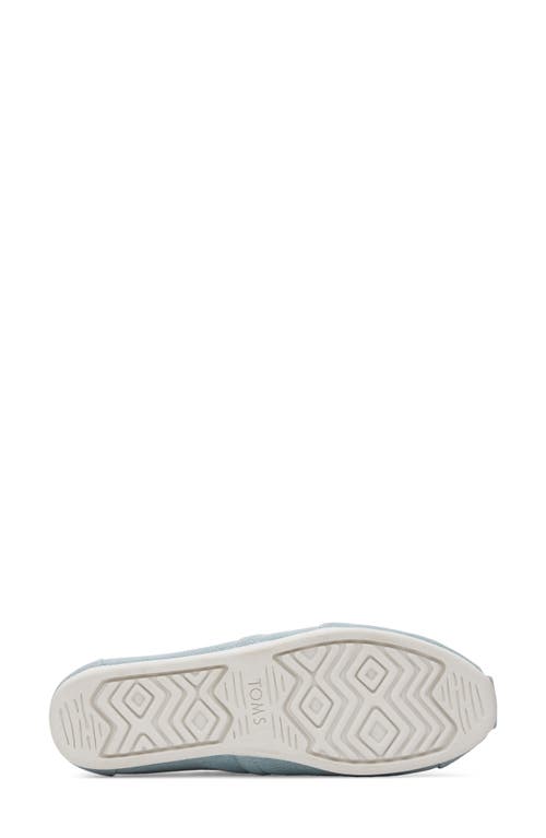 Shop Toms Classic Alpargata Slip-on In Light/pastel Blue