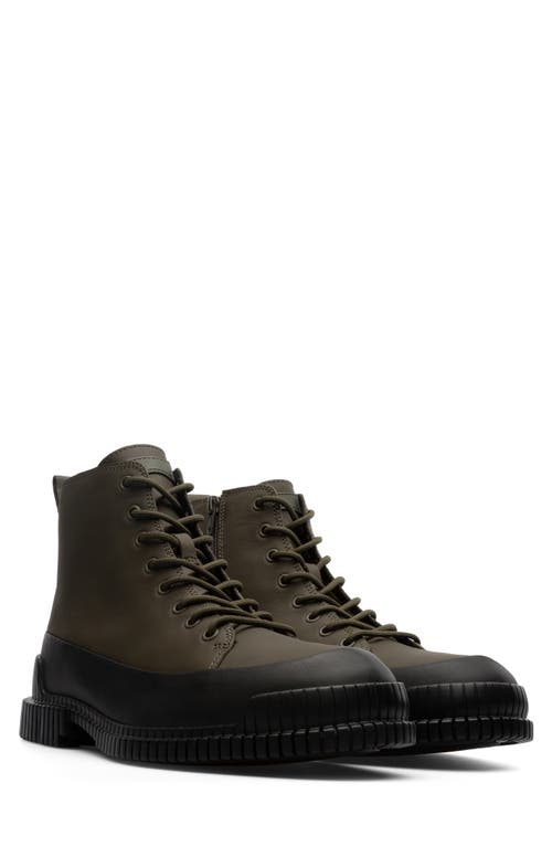 Camper Pix Combat Boot Green Multi at Nordstrom,