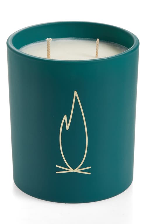 Brooklyn Candle Vert Deco Collection Fireplace Candle in Green