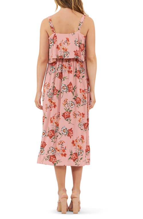 RIPE MATERNITY RIPE MATERNITY AMAYA MATERNITY/NURSING SLIPDRESS