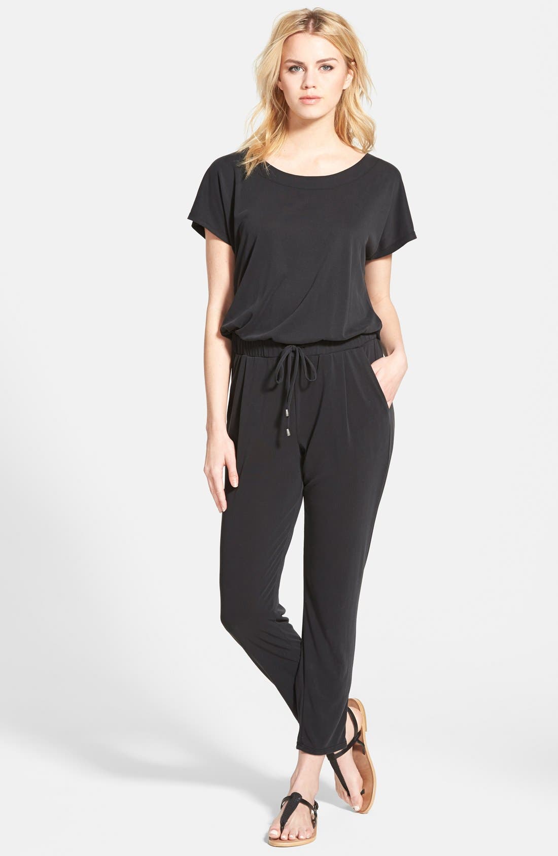 Splendid Short Sleeve Jumpsuit Nordstrom