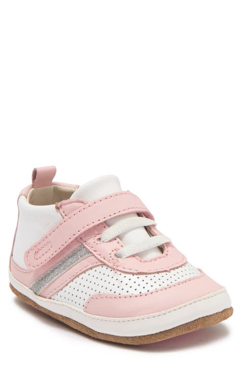 Robeez Child Size 3 Toddler Pink Baby/Walker Shoes