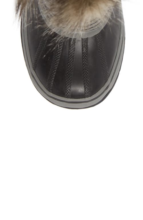 SOREL SOREL JOAN OF ARCTIC FAUX FUR WATERPROOF SNOW BOOT