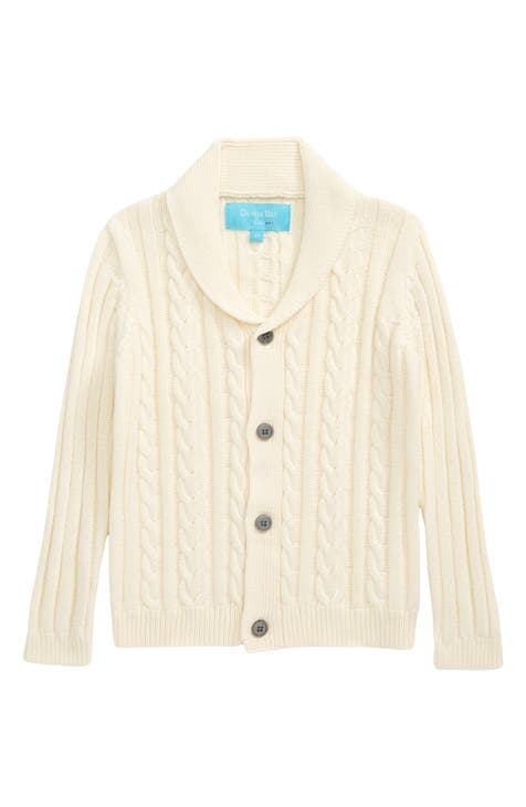 Boys' Ivory Sweaters 2t-7: Cashmer, Striped & Knit 