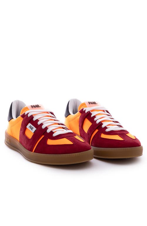 P448 Monza Sneaker In Neon Orange