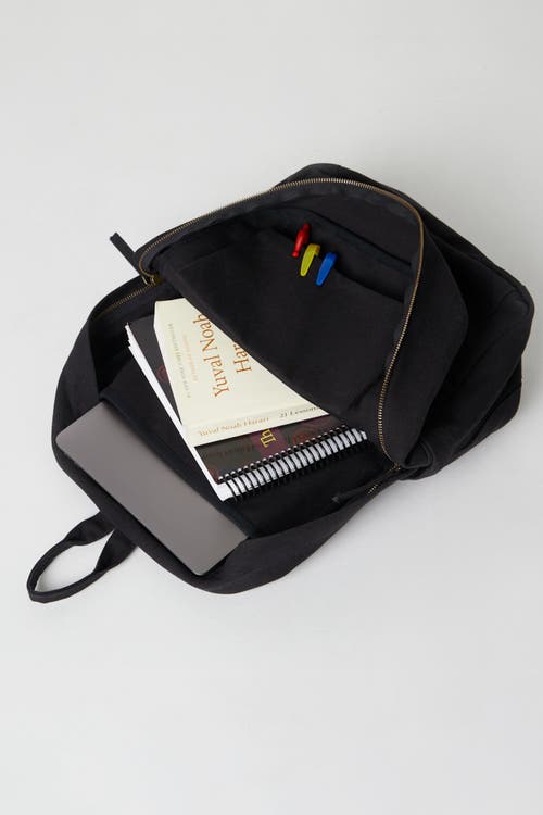 Terra Thread Sustainable Backpack For School And Everyday Use In Ivory Black