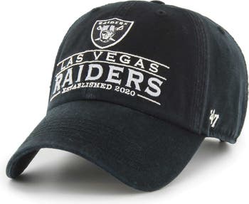 Las Vegas Raiders '47 Fadeout Cuffed Knit Hat with Pom - Black