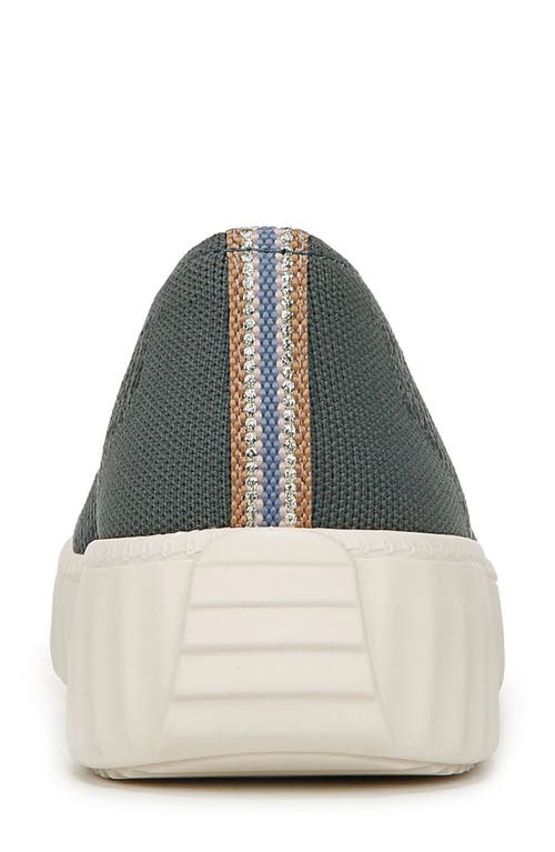 Shop Bzees Wednesday Slip-on Platform Sneaker In Sage Leaf Heathered Knit