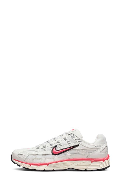 Shop Nike P-6000 Sneaker In Sail/aster Pink/black