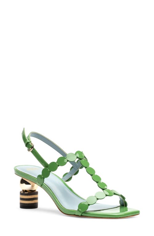 Frances Valentine Kiki Slingback Sandal in Green