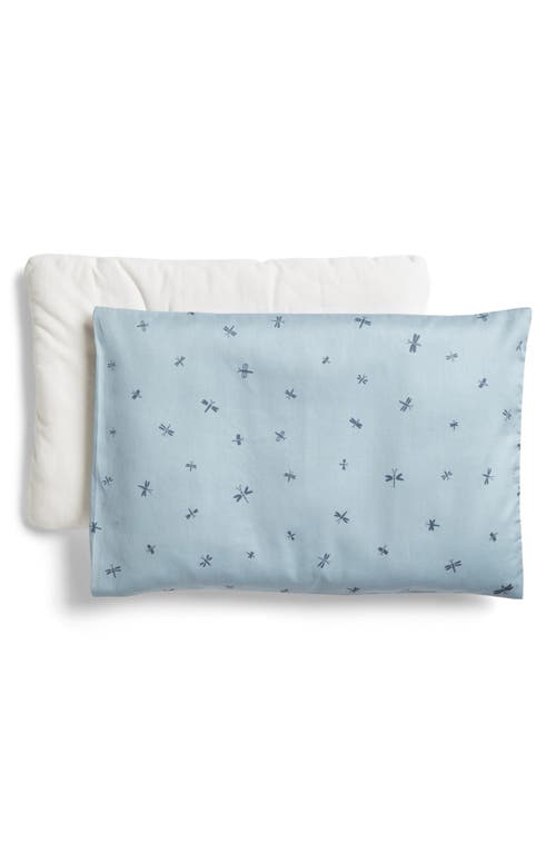 Ergopouch Toddler Pillow & Pillowcase In Dragonflies