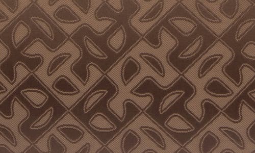 Shop Telfar Large Monogram Jacquard Duffle Bag In Chocolate Monogram