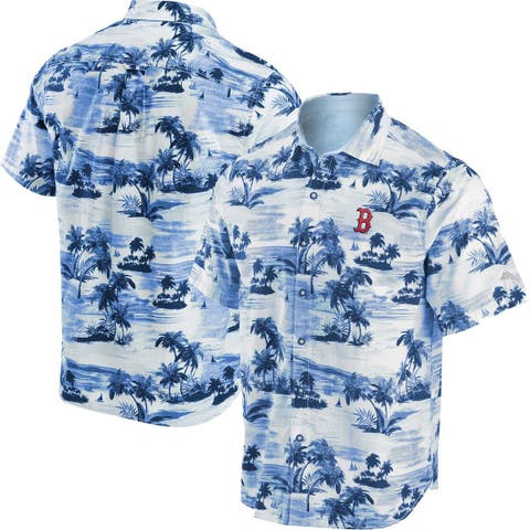 New York Yankees Tommy Bahama Hula All Day Button-Up Shirt - Light