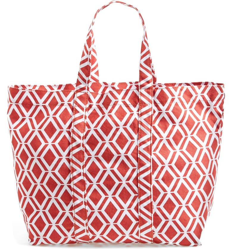 Tri-Coastal Design Diamond Print Beach Bag | Nordstrom