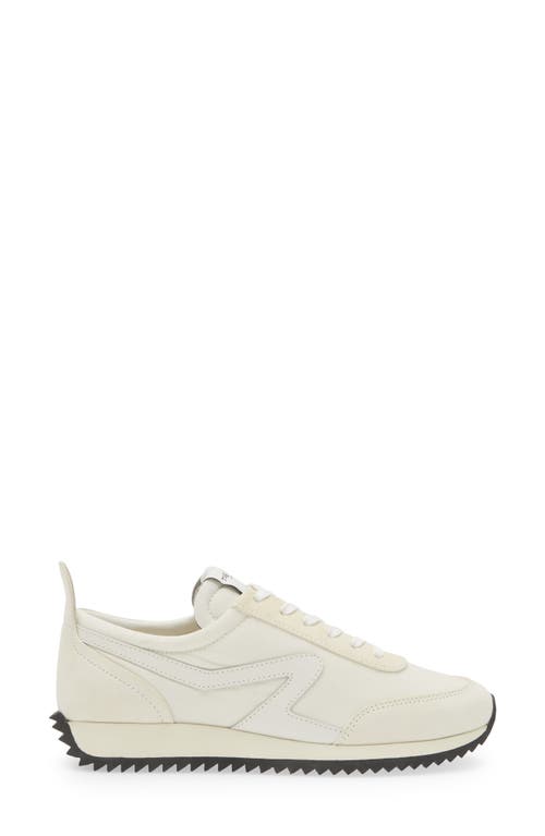 Shop Rag & Bone Retro Runner Sneaker In Seed Pearl