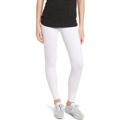 Nordstrom Go-To High Waist Leggings, White