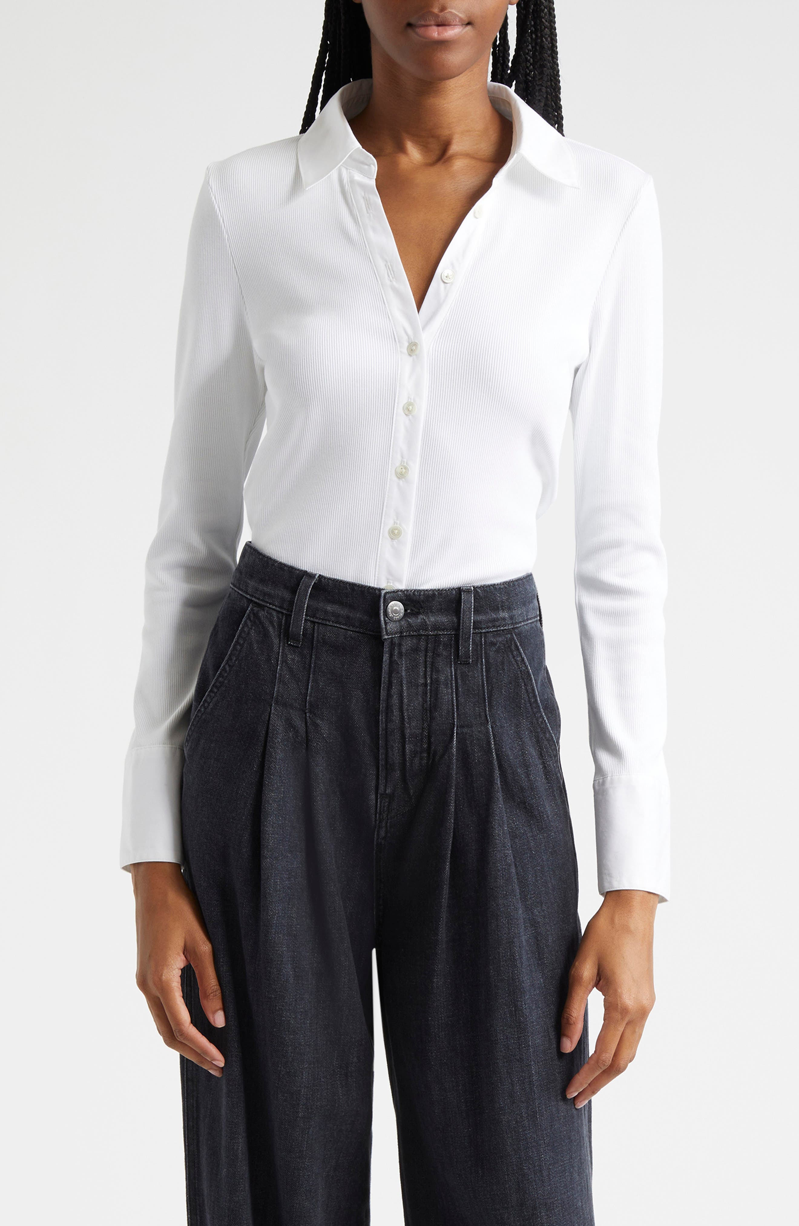 Women's Veronica Beard Button Up Tops | Nordstrom