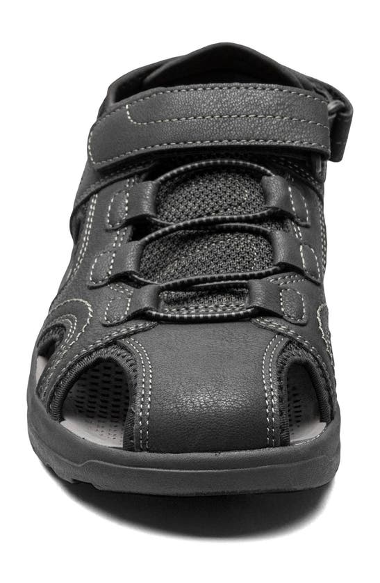 Shop Nunn Bush Huck Sport Sandal In Black