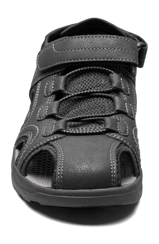 Nunn Bush Huck Sport Sandal In Black