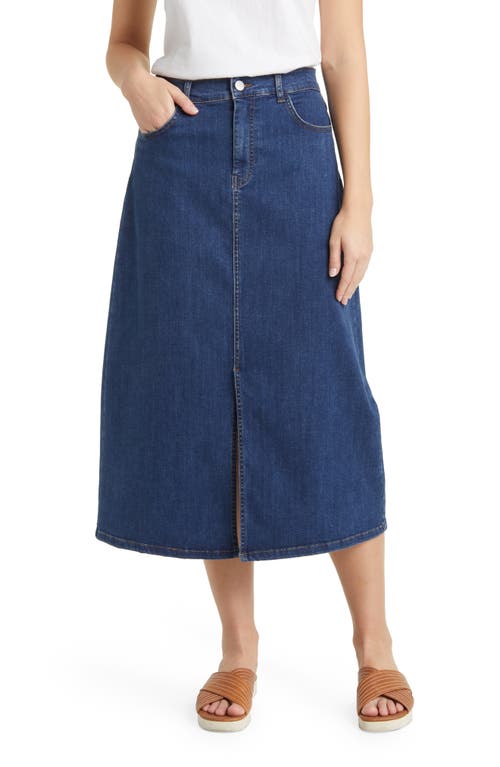 Shiloh Denim Skirt in Blue Denim