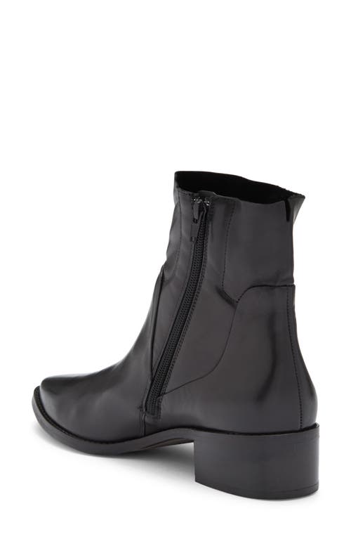 Shop Paul Green Willow Bootie In Black Leather