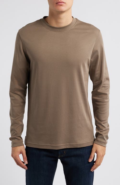 Robert Barakett Georgia Long Sleeve T-Shirt in Pottery 