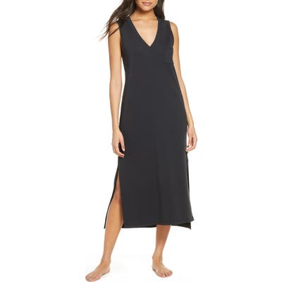 UGG Jaydn French Terry Nightgown, Black