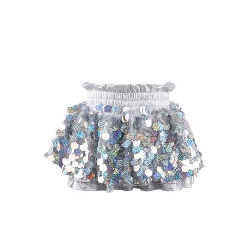 LOLA + THE BOYS LOLA + THE BOYS PAILLETTE METALLIC SKORT