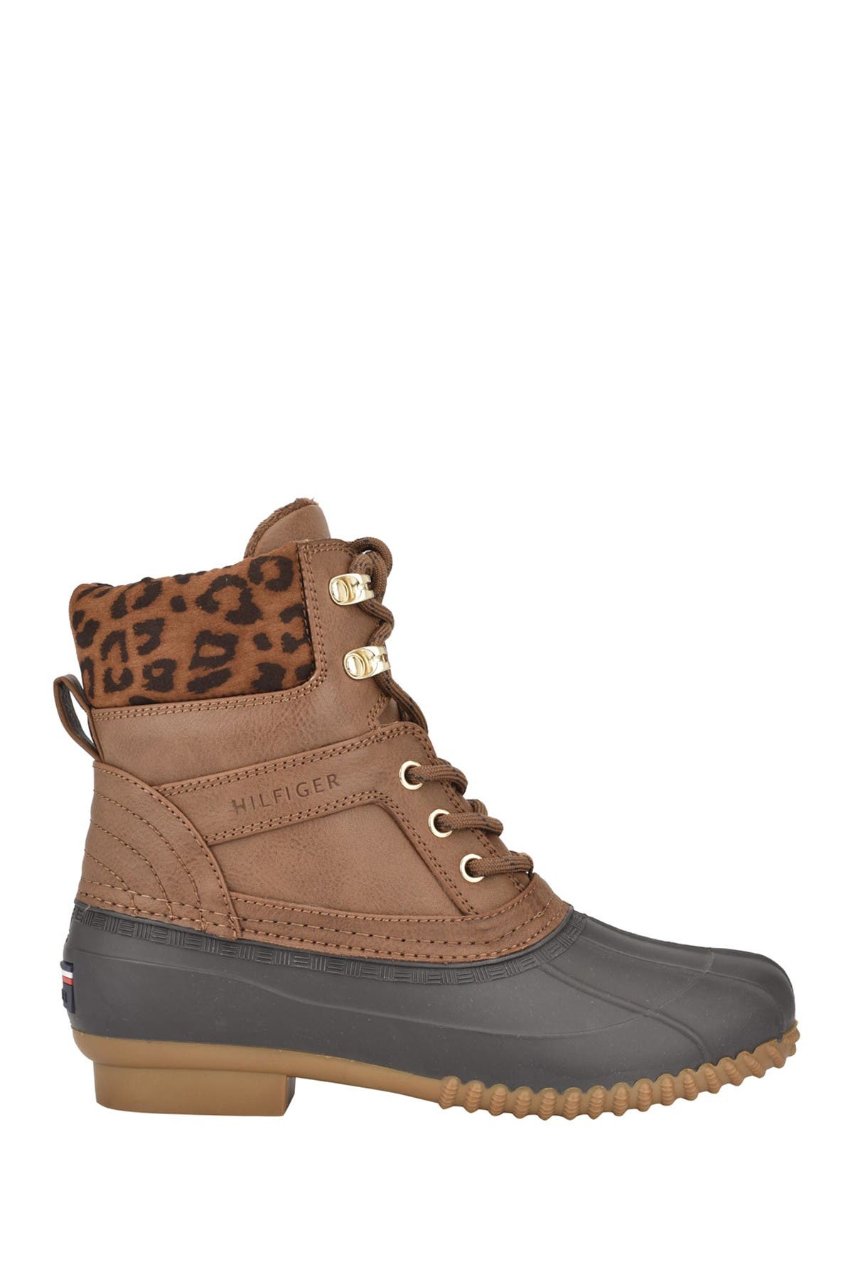 hilfiger lace up boots