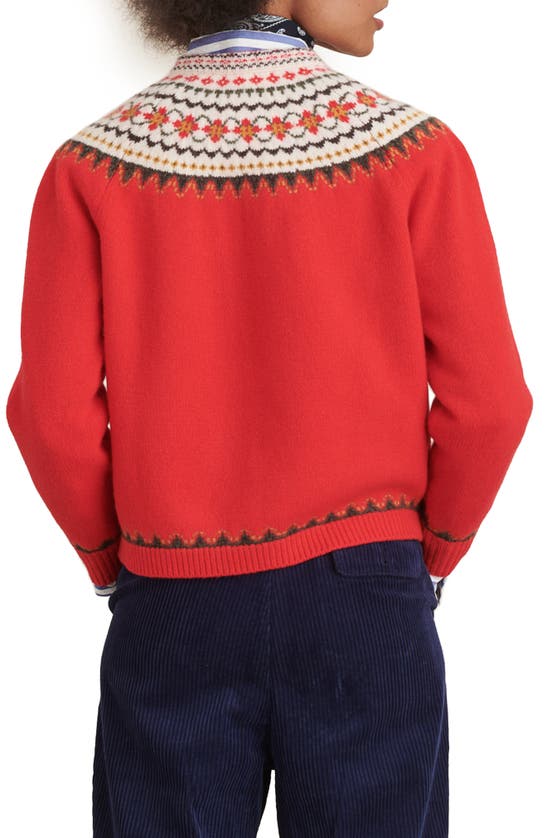 ALEX MILL HILDE FAIR ISLE CARDIGAN