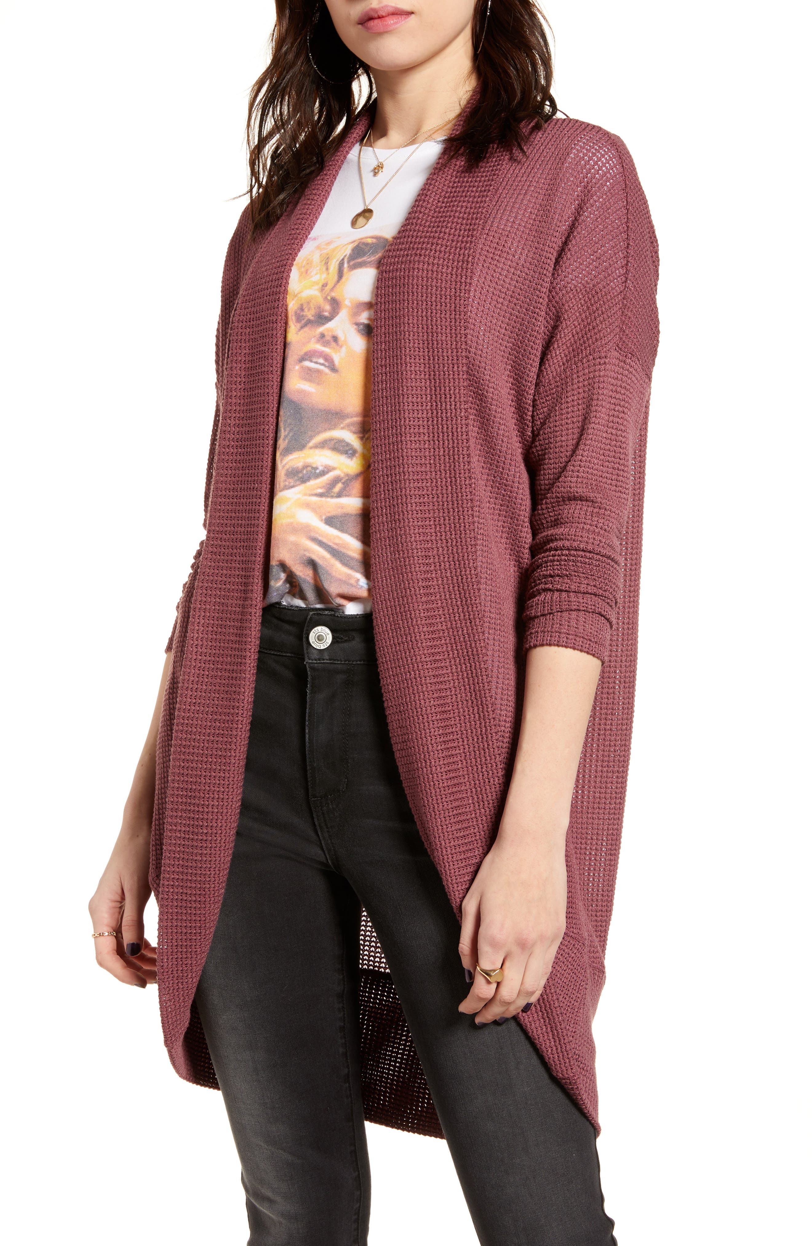 open front cocoon cardigan