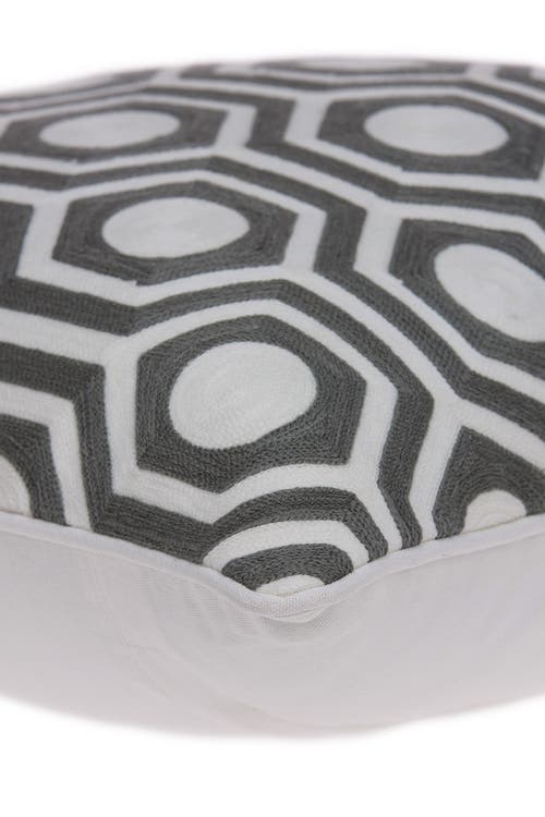 Parkland Collection Ursae Traditional Pillow In Grey