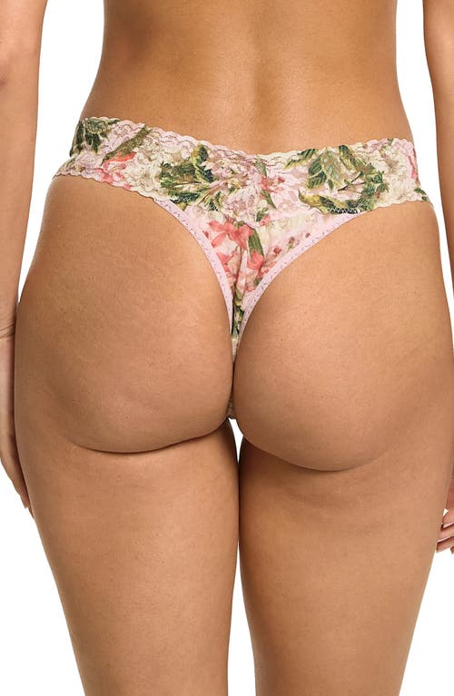 Shop Hanky Panky Print Original Rise Thong In French Garden