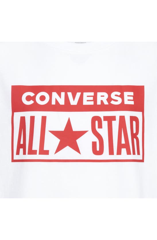 Shop Converse Kids' License Plate Logo T-shirt & Shorts Set In Black