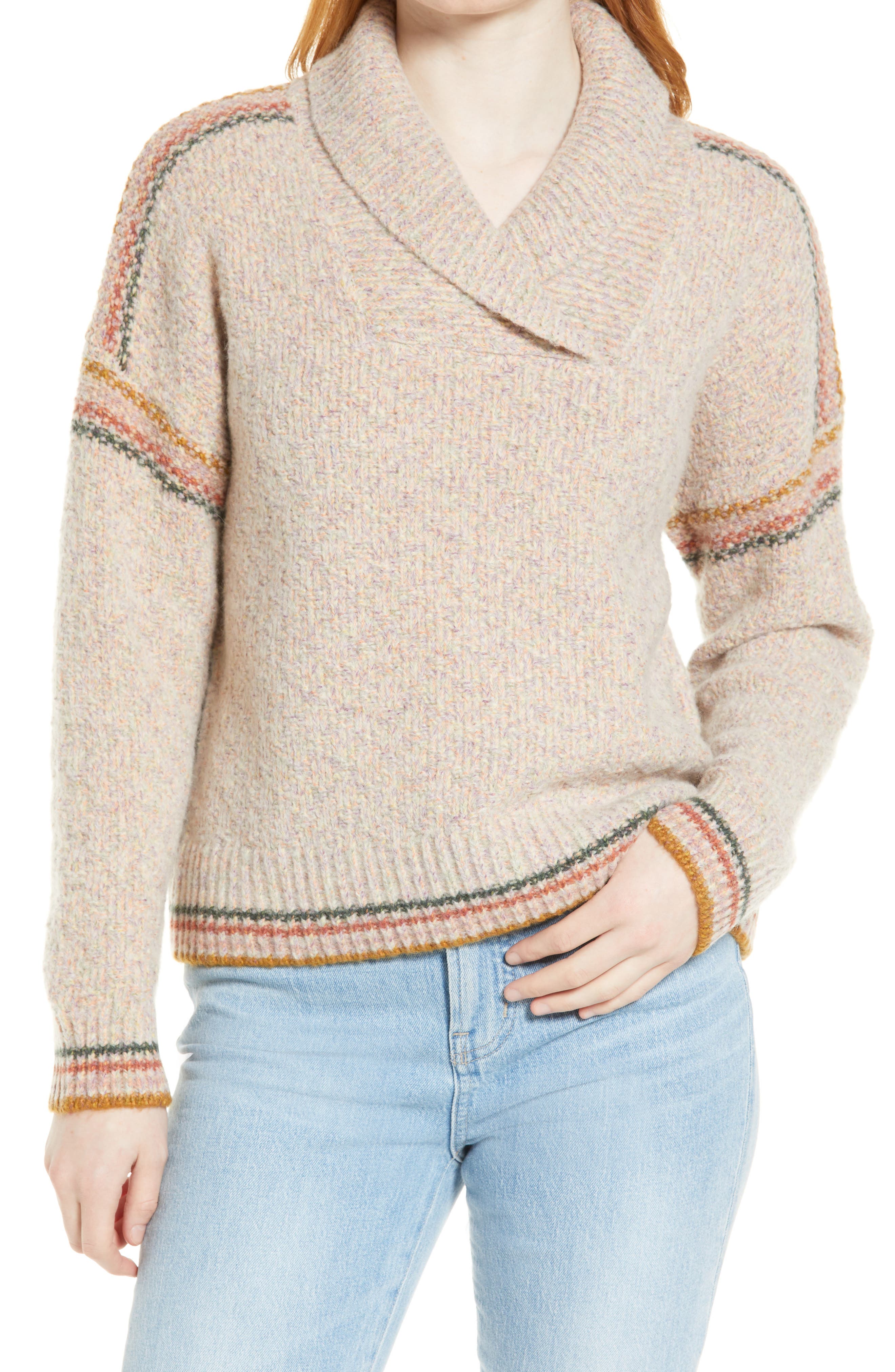 madewell collared sweater