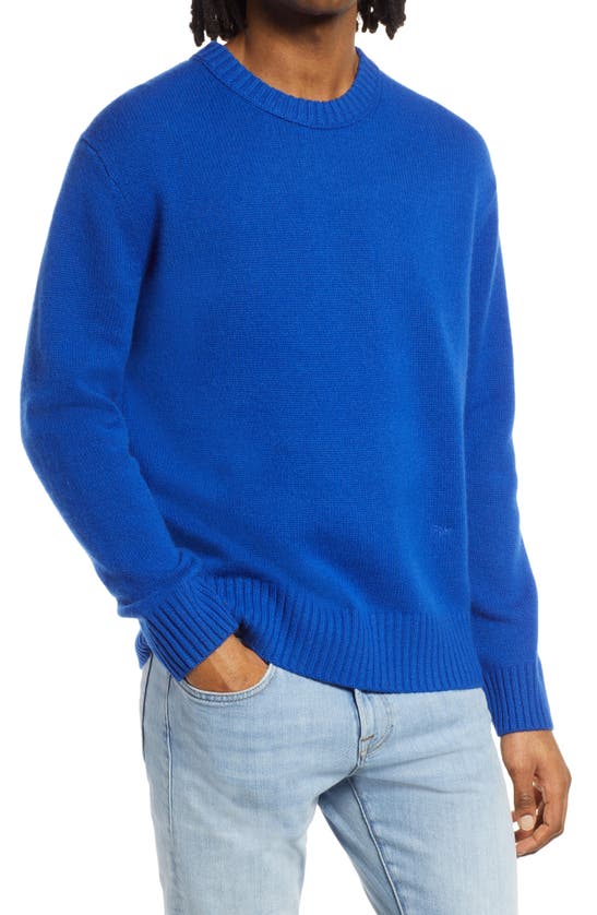 Frame Cashmere Sweater In Reflex Blue