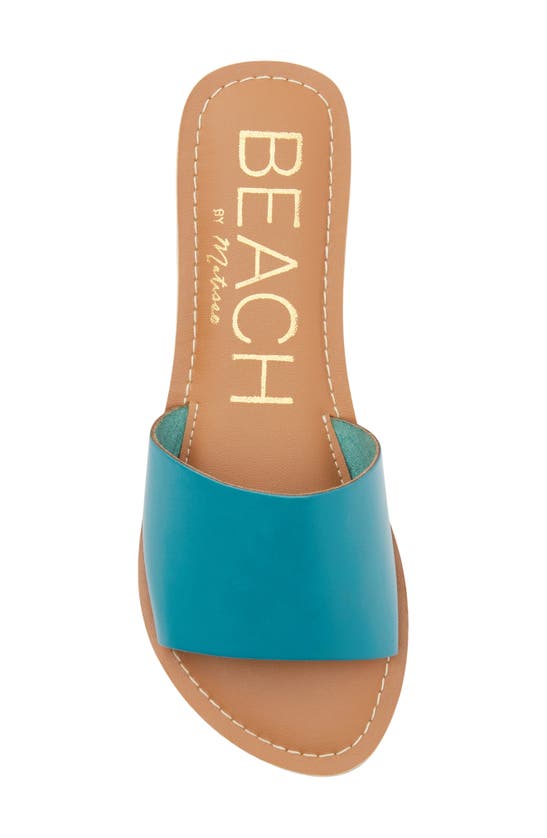 Beach By Matisse Coconuts By Matisse Cabana Slide Sandal In Ocean Blue