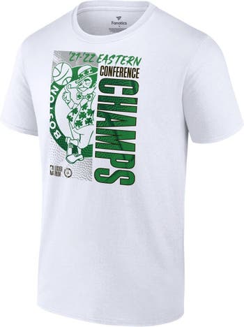 Men's Fanatics Branded White Boston Celtics 2022 Eastern Conference Champions  Locker Room T-Shirt