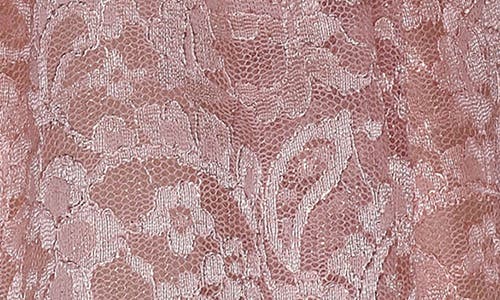 Shop Iris & Ivy Puff Sleeve Lace Party Dress In Blush